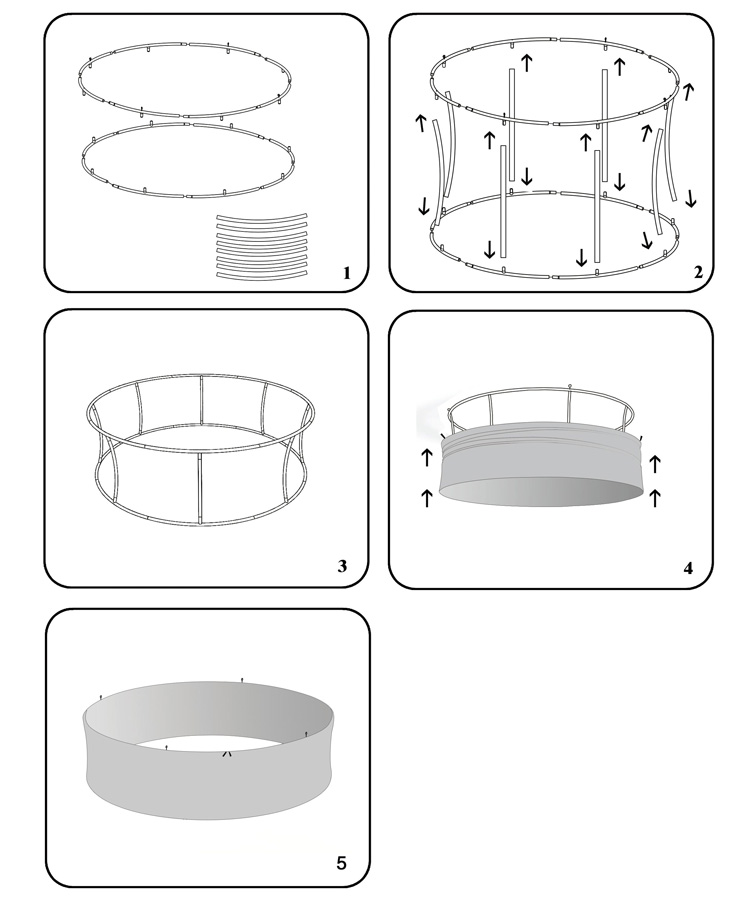 圓管吊頂24D